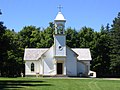 La chapelle Sainte-Anne-du-Bocage de Caraquet (1818).