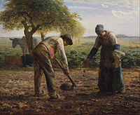 Patata ereileak, 1861 aldean Bostongo Arte Ederren Museoa.