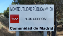 Cartel del MUP nº 180, Los Cerros de Alcalá de Henares