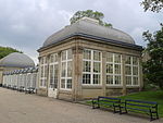 Right Hand Glasshouse on North West Side of Botanical Gardens