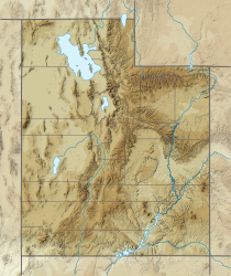 The Titan is located in Utah