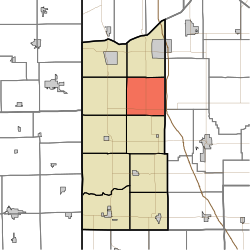 Vị trí trong Quận Newton, Indiana