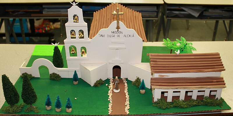 File:Mission San Diego de Alcalá diorama.jpg