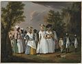 Image 21Agostino Brunias. Free Women of Color with Their Children and Servants in a Landscape, ca. 1770-1796 Brooklyn Museum (from Culture of the Caribbean)
