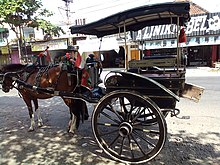 Andong Atau Dokar Di Kutowinangun Kab.Kebumen Jateng