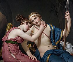 The Farewell of Telemachus and Eucharis 1818