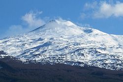 Az Etna látképe Randazzo felől