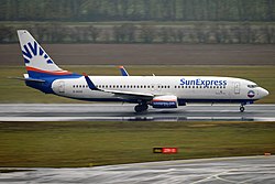 SunExpress Deutschland, D-ASXD, Boeing 737-800