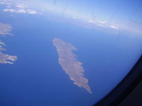 Makronissos vu du ciel