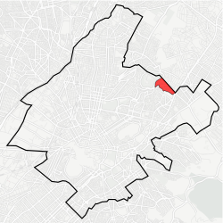 Location within Athens municipality