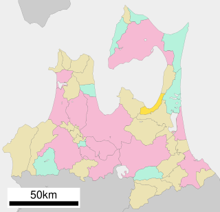 野辺地町位置図