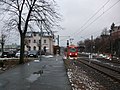 Bahnhof Stollberg (Sachs) mit City-Bahn nach Chemnitz, 2016