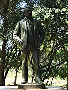 Statue de Cecil Rhodes (1928) à Harare au Zimbabwe