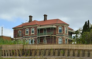 Clark House has strong ties to Hobsonville through its use in the pottery industry and as an Air Force building