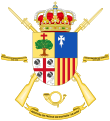 Coat of Arms of the former Mountain Troops Command "Aragón" (JTM)