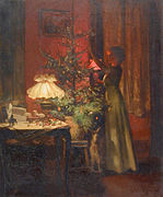 Decoración del árbol de Navidad de Marcel Rieder (1862-1942)