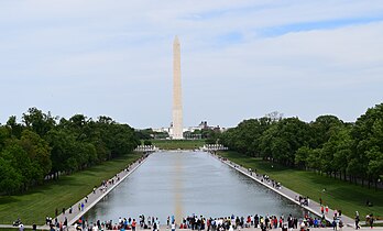 Reflecting Pool after reconstruction (May 2016)