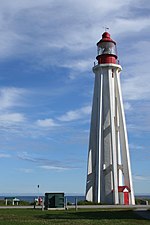 Le phare de Pointe-au-Père construit en 1909.