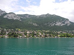 Skyline of Veyrier-du-Lac