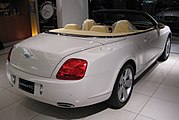 Bentley Continental GTC rear view