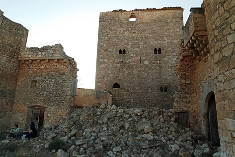 Castilo de Santiago de la Torre en la actualidad