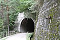 Ehemaliger Tunnel der Fleimstalbahn nahe Schloss Enn