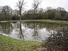 Barn Hill Pond in Fryent Country Park