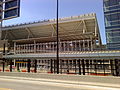 First pair of light rail platforms, June 2009