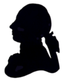 Silhouette of Georg Heinrich Sieveking