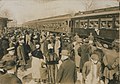 The 22nd Battalion leaving for Europe (Quebec, 1915)