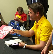 Thor signing books in 2013