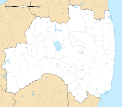 Kitakata trên bản đồ Fukushima