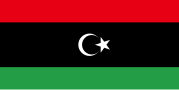 Bandera de Libia.