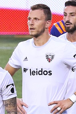 Brillant in 2020 als speler van DC United.