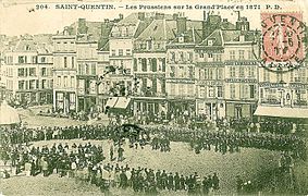 Occupation prussienne en 1871.