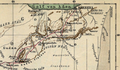 Image 119th century German map showing Sultan Nur's Domain in central Somaliland (from History of Somaliland)