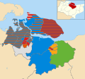 2019 results map