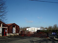 Le centre d'entretien et d'exploitation des routes du conseil départemental de l'Indre en 2012.