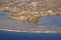 Papeete, vue d'avion