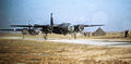 B-26s taxing in after a mission.