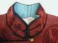 Mandarin collar which closes with pankou, 19th century.