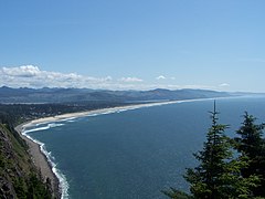 Looking south from Oswald West State Park