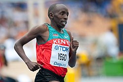 Alfred Yego vid VM i Daegu 2011