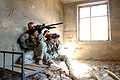U.S. Army sniper team near Dur Baba, Afghanistan