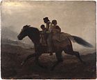 Իսթման Ջոնսոն, Ազատության երթ. փախչող ստրուկները, 1862