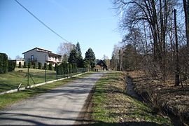 Center of Leopoldka, Velký Šenov, Děčín District.jpg