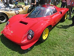 Dino 206 S, 24 Heures du Mans 1965, Concours d'élégance Villa d'Este