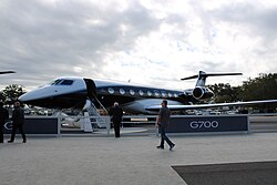 G700 at 2022 NBAA-BACE, Orlando Executive Airport