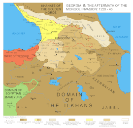 Georgia (and Armenia) in the aftermath of the Mongol invasion (1220–1245)