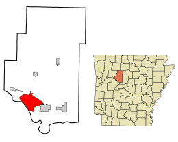 Russellville – Mappa